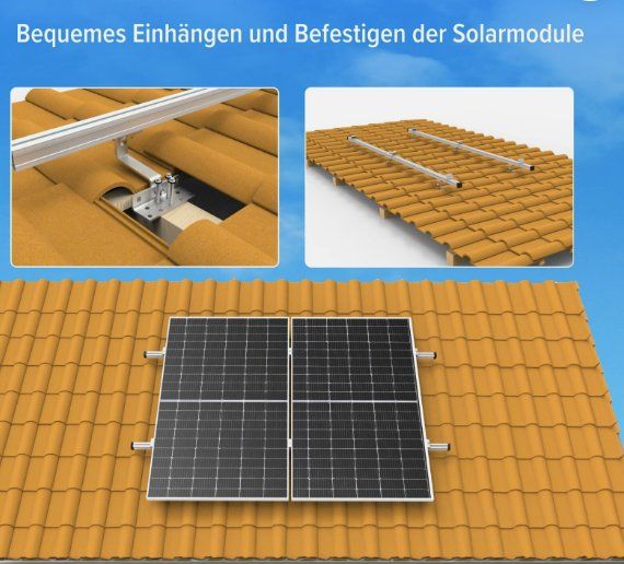 Solargeräte und Solarprodukte: PV Photovoltaik Solarpanel Halterung – Neu und originalverpackt aus Amriswil von JaJa-Express 1