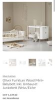 OLIVER FURNITURE WOOD MINI+ BABYBETT UMBAUSET JUNIORBETT