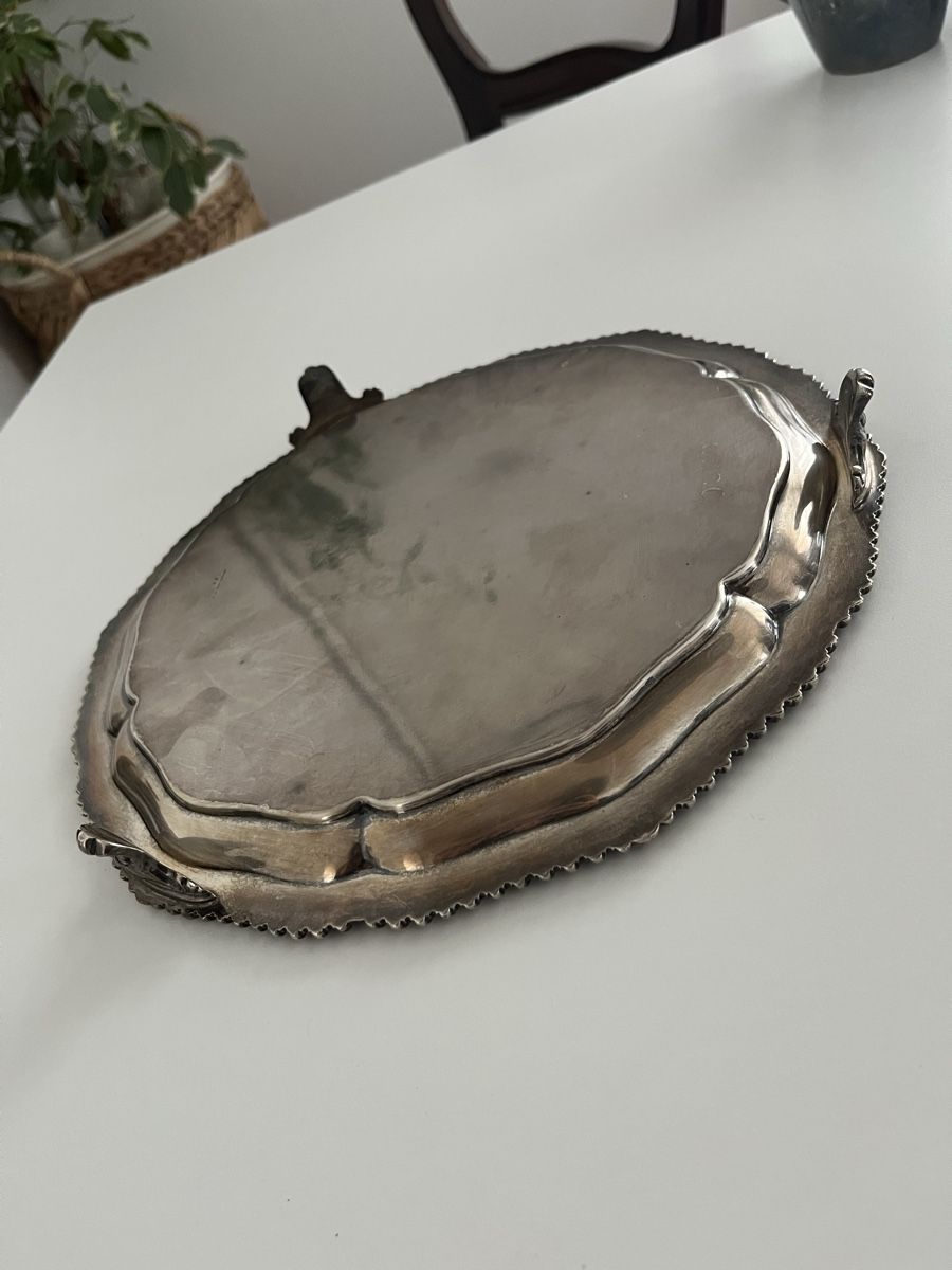 Piatti di portata: 1914 Elkington & co Sterling Silbertablett 925 – Usato da Lachen SZ venduto da ratata 5