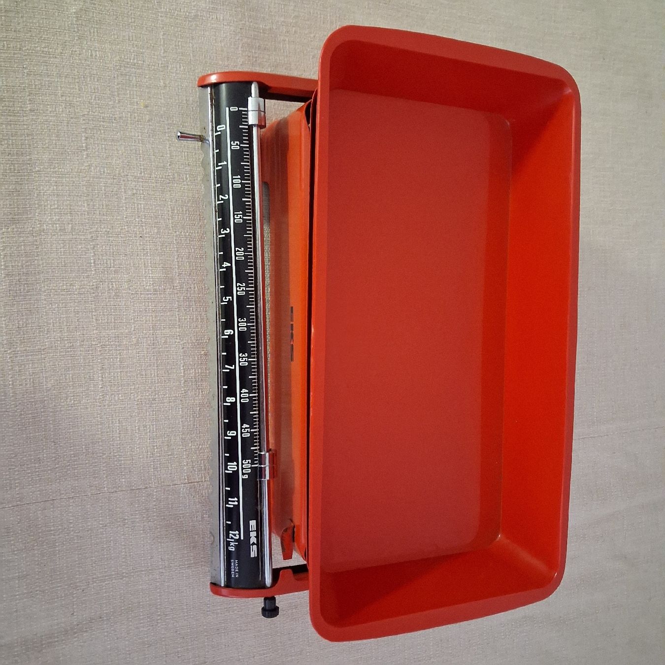 Elettrodomestici da cucina: Vintage kitchen scale EKS Swedish Red – Difettoso da Wil SG venduto da tre_g2l7 1