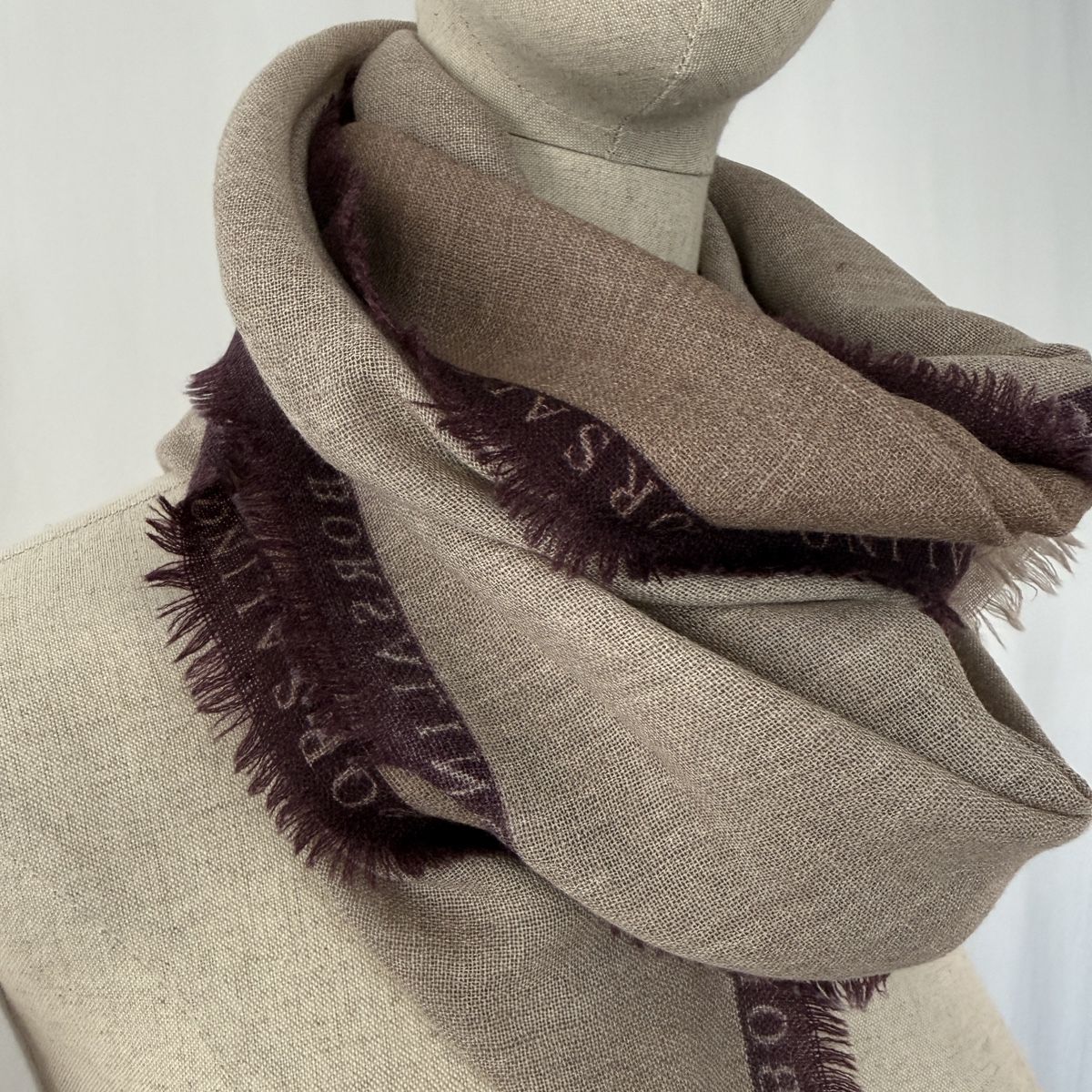 Foulard & Sciarpe: BORSALINO New Wool Scarf – Nuovo (secondo la descrizione) da Emmen venduto da Avviivva_Com2023 4