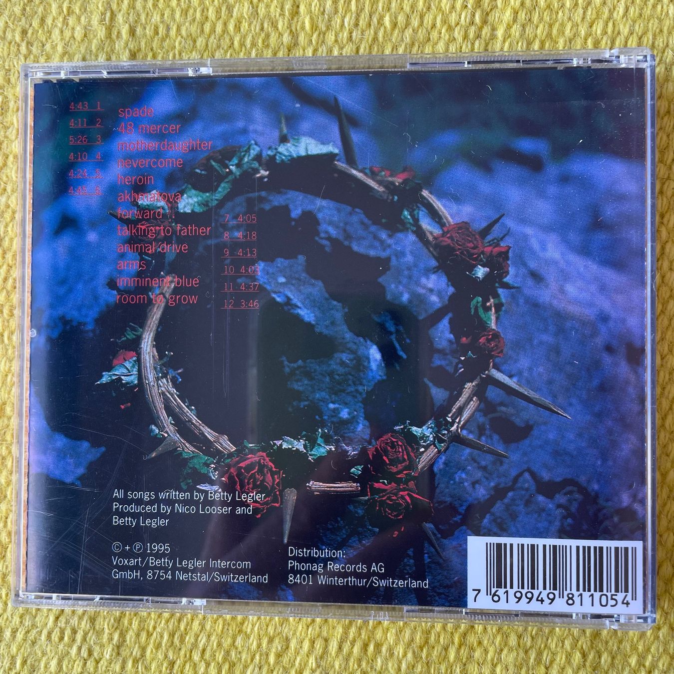 CD: BETTY LEGLER-BLESSING CURSE – Usato da Rorschacherberg venduto da CD-Roli 1
