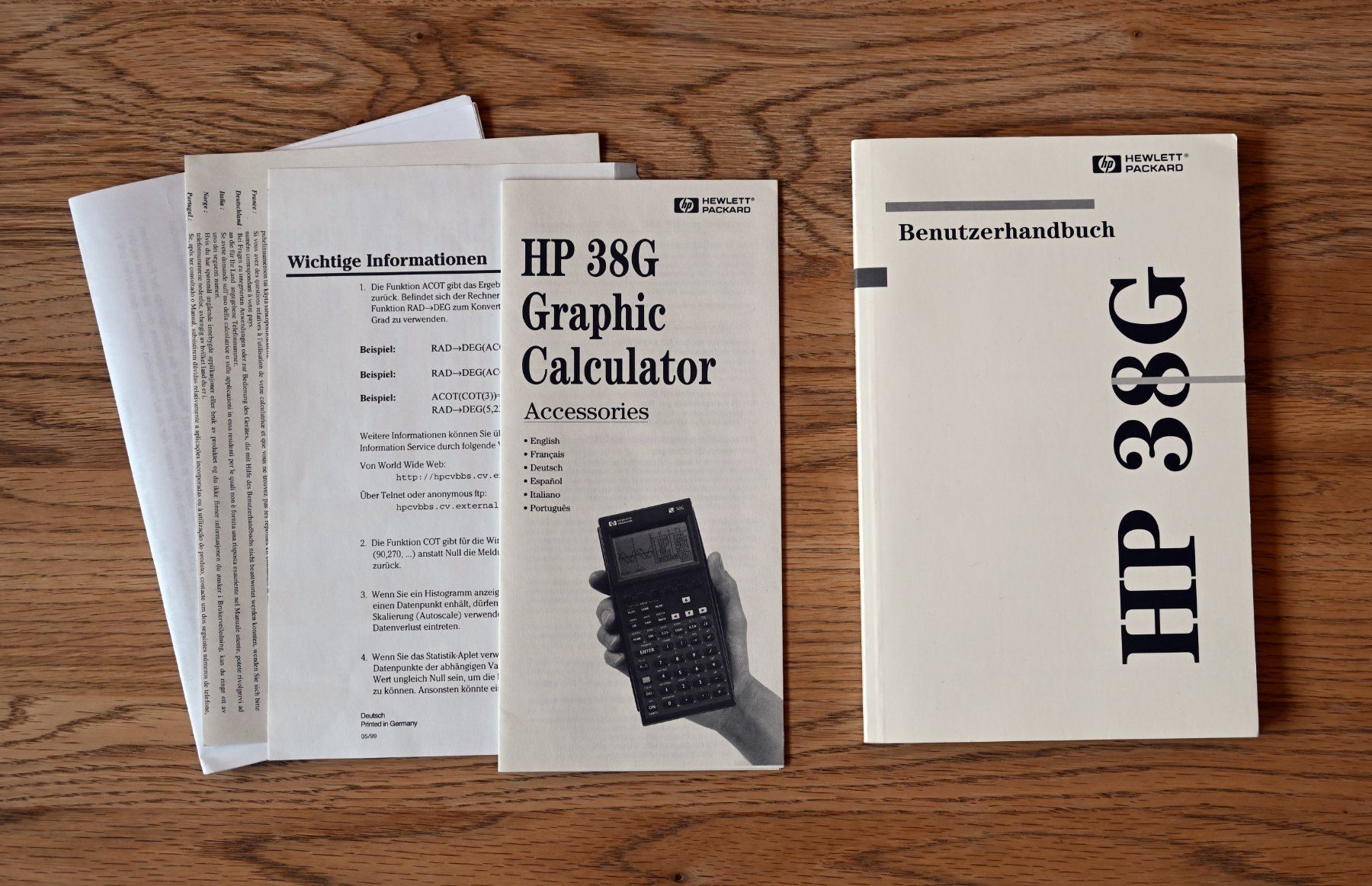 Hewlett Packard Calcolatrici tascabili: Hewlett Packard 38G – Usato da Münchenbuchsee venduto da Chaoo 5