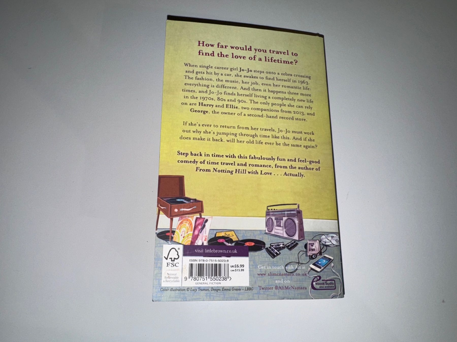 Libri: NOVEL: Ali McNamara, Step back in time – Usato da Grosswangen venduto da English_books 9