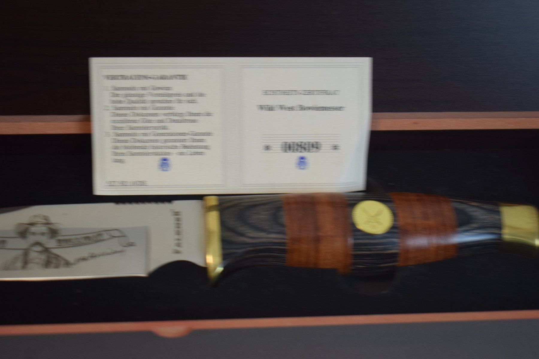 Zubehör: Falkner Messer – Neu und originalverpackt aus Zürich von Brockito 5
