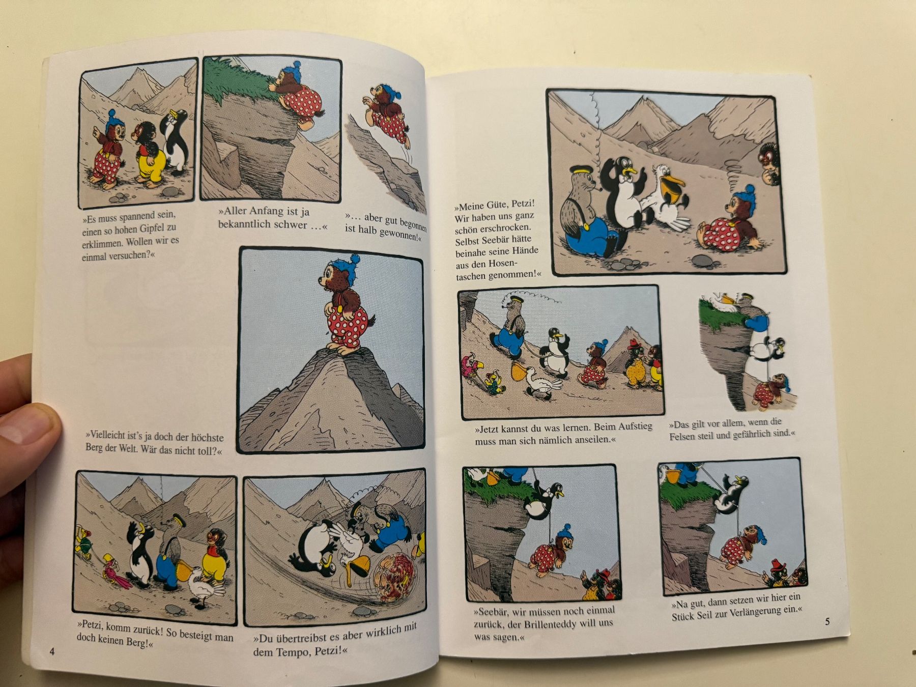 Bücher: PETZI als Bergsteiger Band 8 – Gebraucht aus Münsingen von Ganjam 4