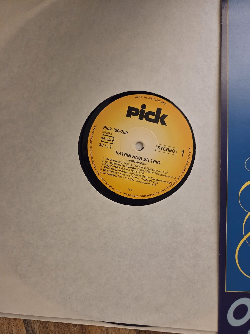 Dischi in vinile: Katrin Hasler Trio, Volkstümlich – Usato da Jegenstorf venduto da AloeVera19 2