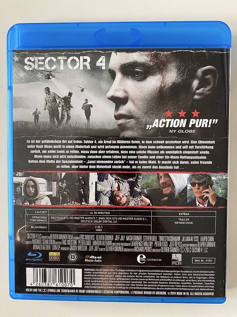 Tous les DVDs: Sector 4 – D'occasion à Gasel par Ntomate 1