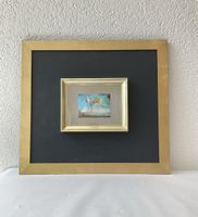 Salvador Dali, œuvre sur bois reproduction de la tentation  
