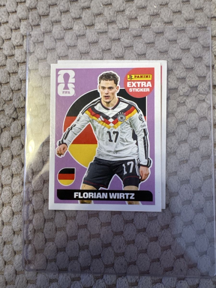 Panini Carte collezionabili: Florian wirtz extra Sticker neutral  – Nuovo (secondo la descrizione) da Baar venduto da pjmaradona