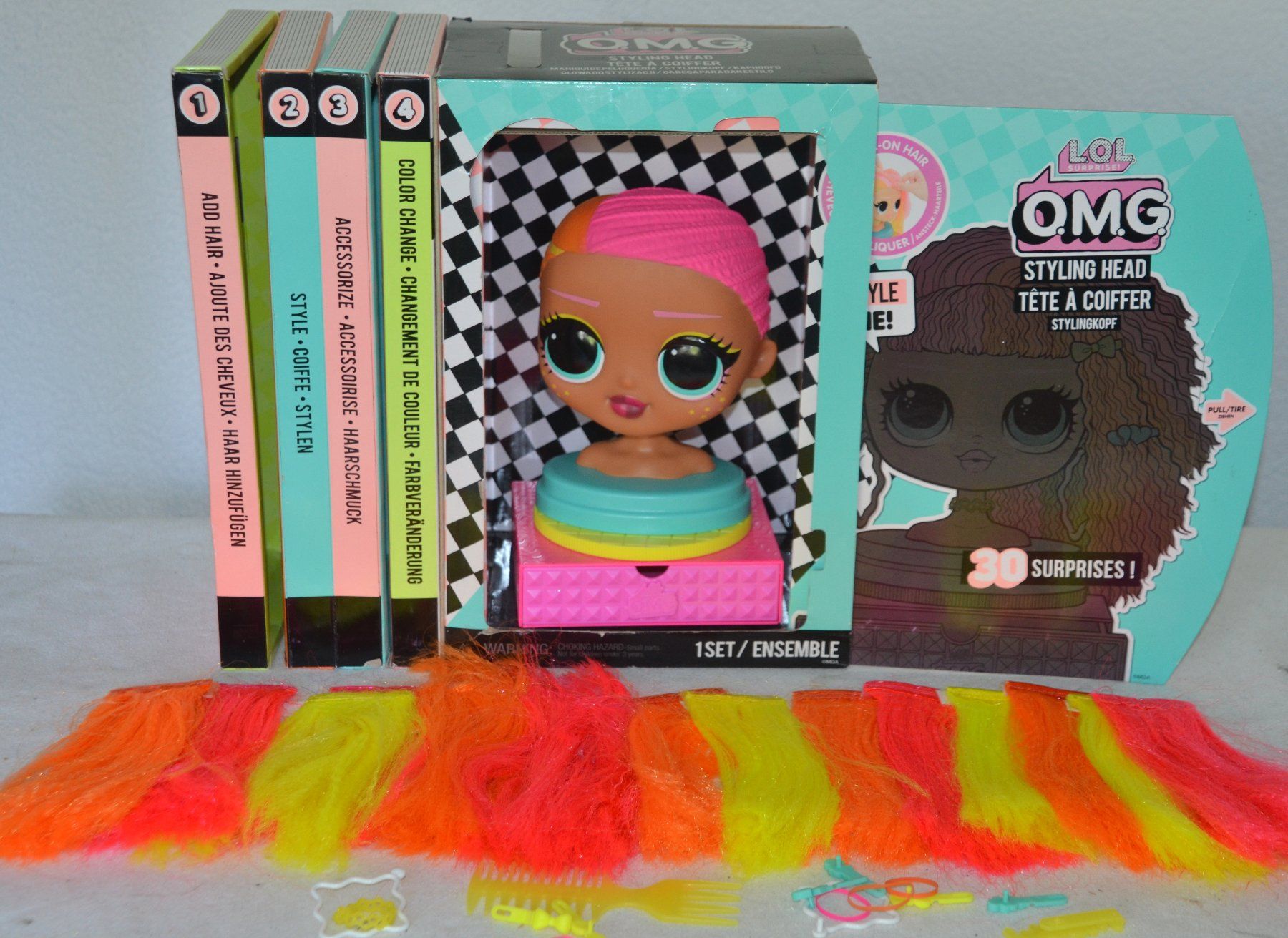 Bambole: L.O.L. Surprise! OMG Styling Head – Usato da Collonges venduto da arashee