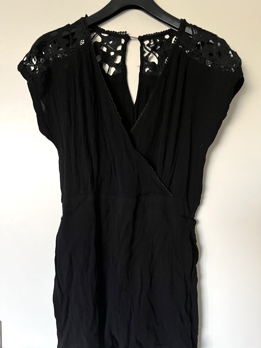 Jumpsuits: Schwarzer kurzer Jumpsuit / Overall / Sommer/ Viscose – Neu (gemäss Beschreibung) aus Biel/Bienne von LadyDita 4