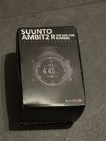 Suunto Ambit2 R Black HR GPS Uhr mit Pulsgurt neu