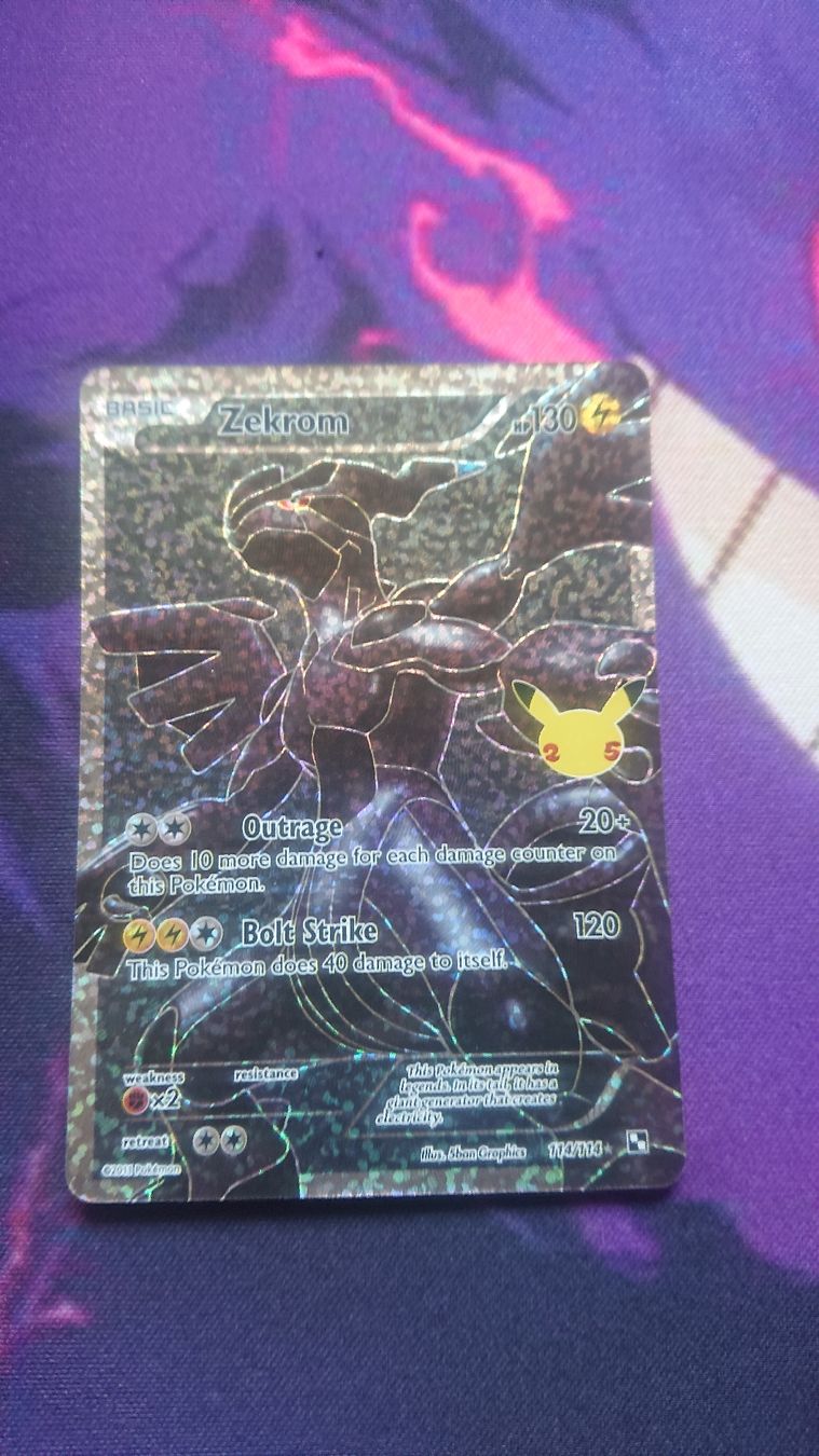 Pokémon Carte collezionabili: Zekrom Celebrations Englisch – Nuovo (secondo la descrizione) da Chur venduto da FreakofRarity