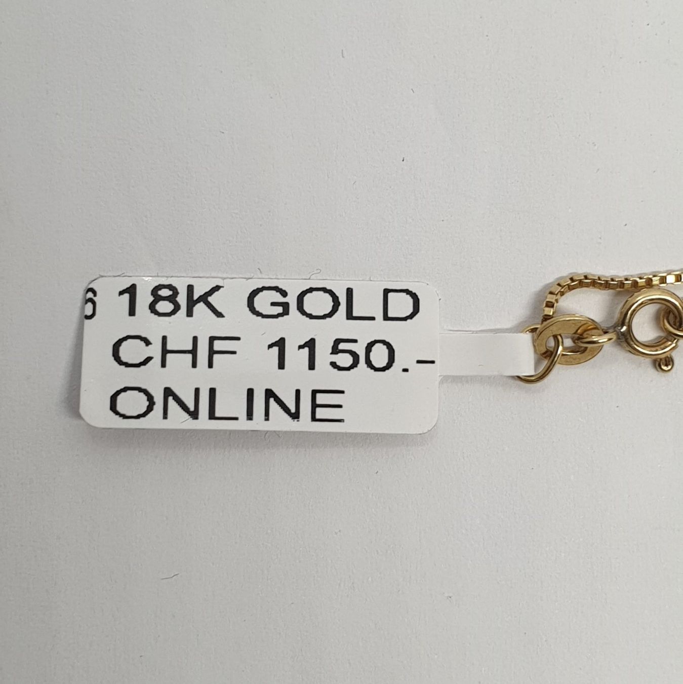Catenine: Echt 18K Gold Kette – Usato da Luzern venduto da Goldhaus-Luzern 1
