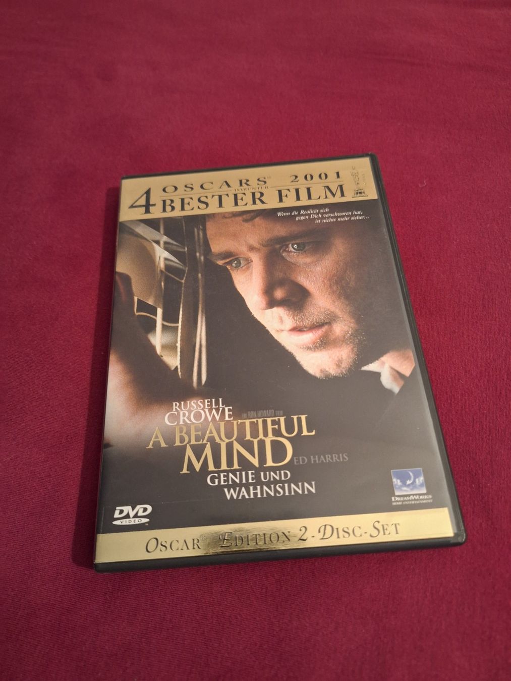 Tutti i DVDs: A Beautiful Mind DVD 2-Disc Set Oscar Edition 2001 – Usato da Hausen am Albis venduto da Wise1271