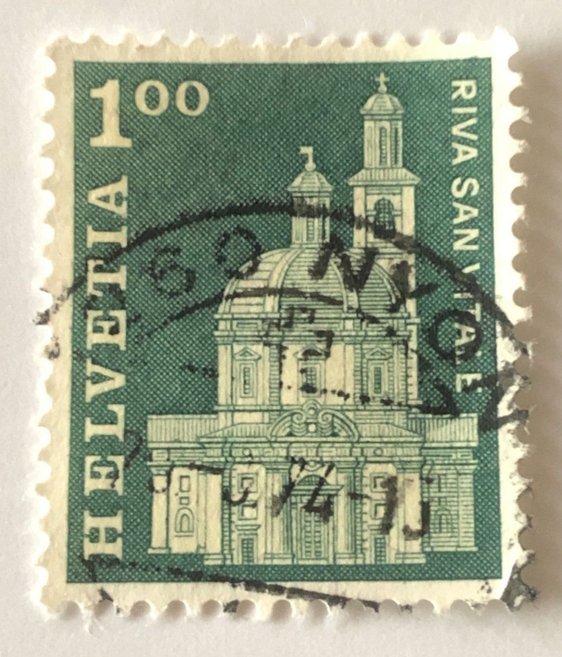 Tutti i francobolli: Nr.419 mit Vollstempel Nyon – Usato da Aarau venduto da Billa007