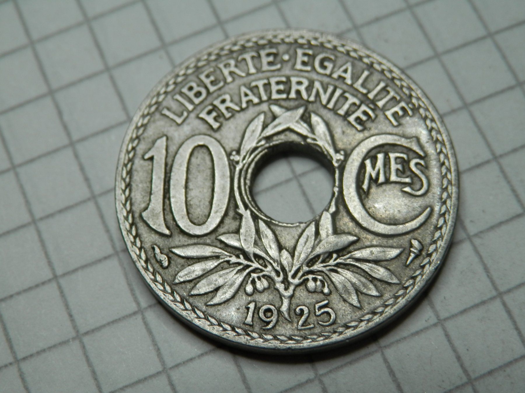 Tutti le monete: Frankreich 10 Centimes, 1925 – Usato da Weiach venduto da weiach81