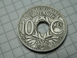Frankreich 10 Centimes, 1925