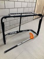 Eishockey-Tor mit Schläger