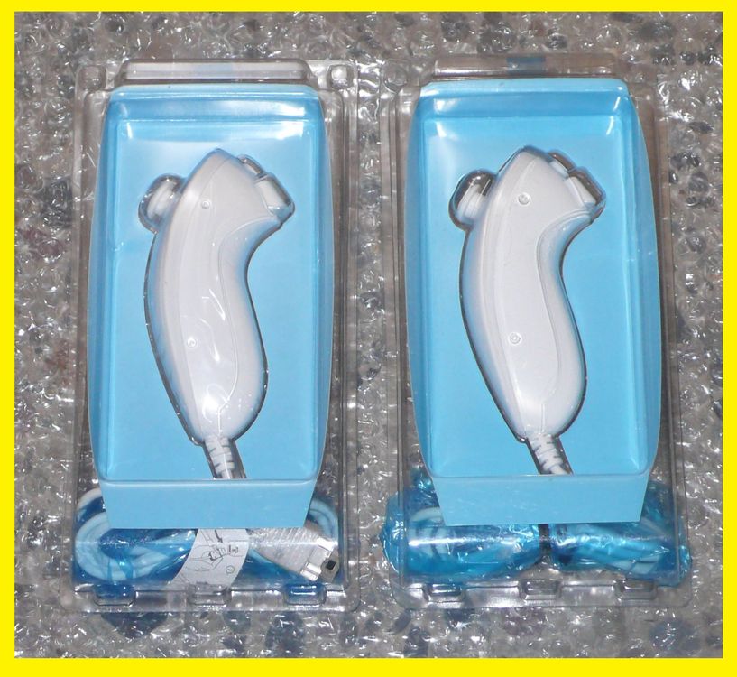 Nintendo Nunchuk für die Wii und Wii U ( 2 Stück ) | Kaufen auf Ricardo