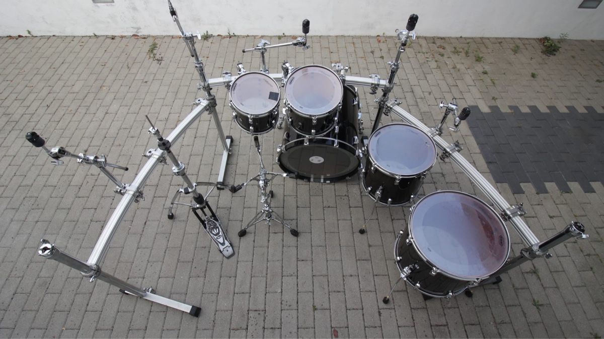 Musikinstrumente: Batterie Pearl Reference avec rack et box – Gebraucht aus Corcelles-Payerne von dyl_vm2m 6
