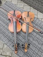 2 Alte Violine zum Restaurieren