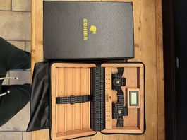 Elegant Reishumidor mit digital hygrometer 