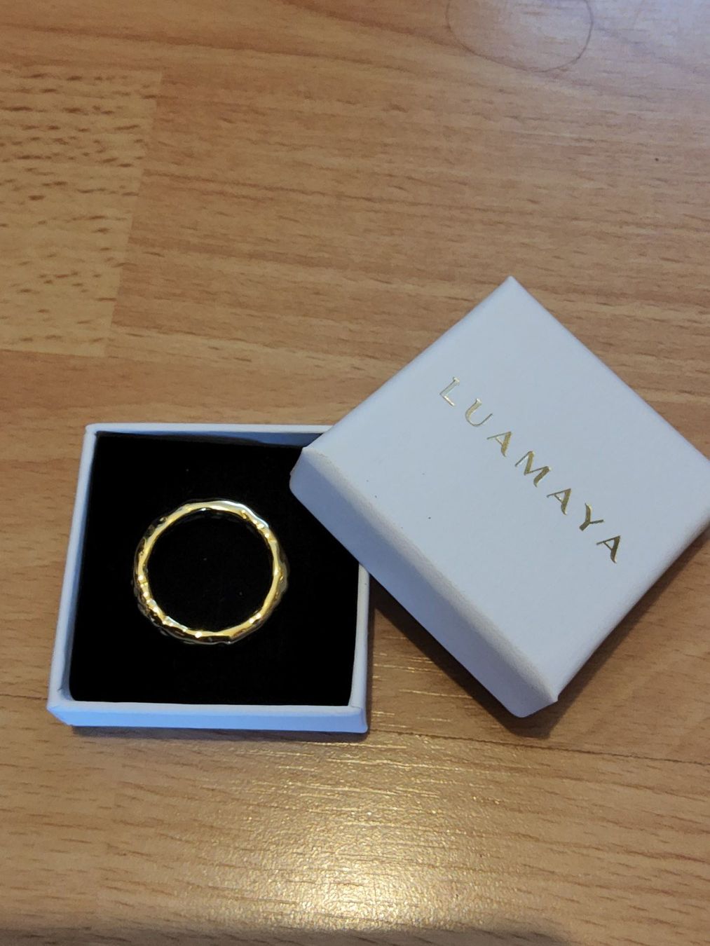 Ringe: Luamaya Ring Hammered Unity Gold Gr. 58 NEU 💍😍 – Neu und originalverpackt aus Neuhausen am Rheinfall von Alchimista 5