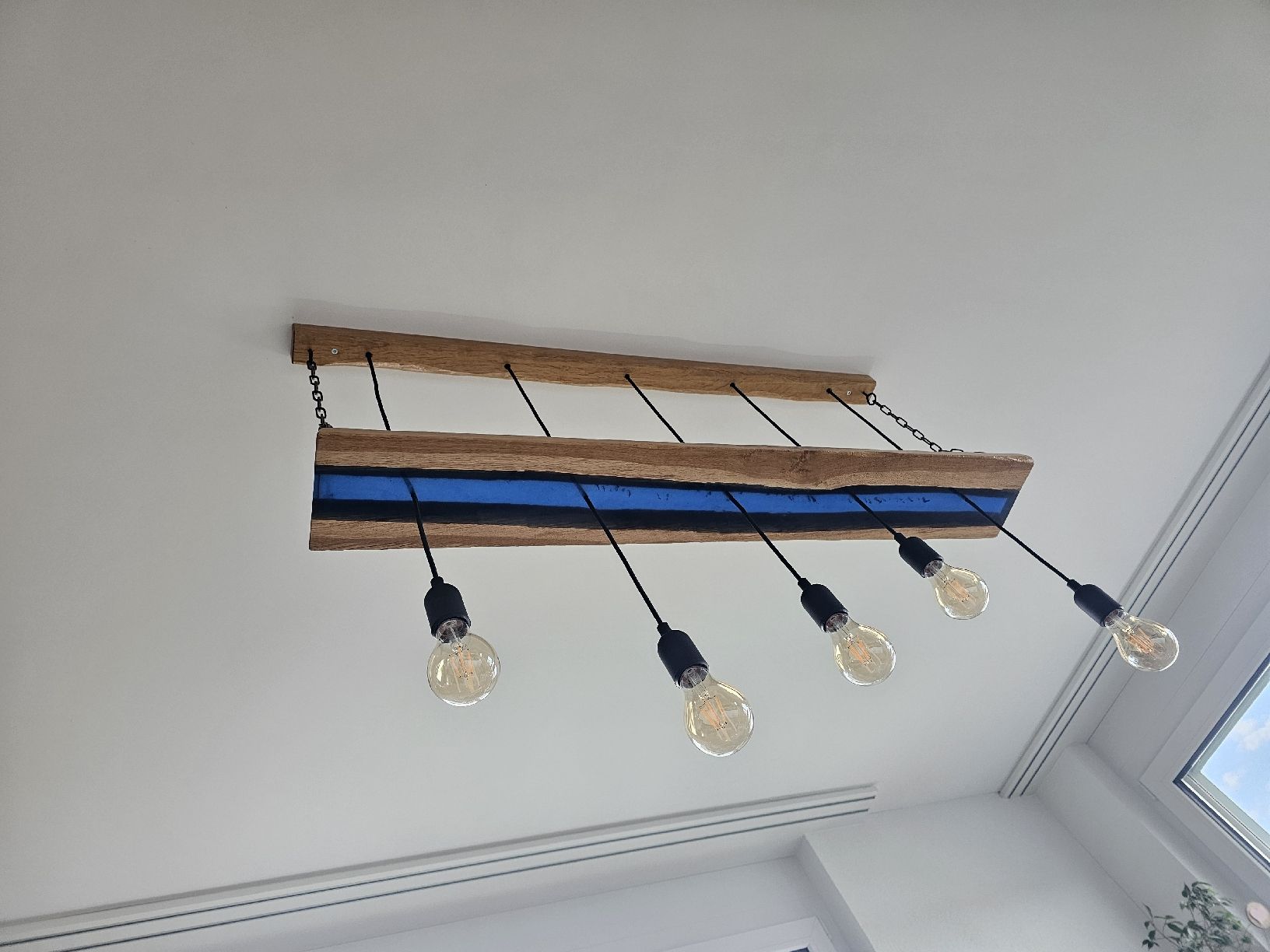 Lampen: Selbstgebaute Lampe – Gebraucht aus Flawil von STP88