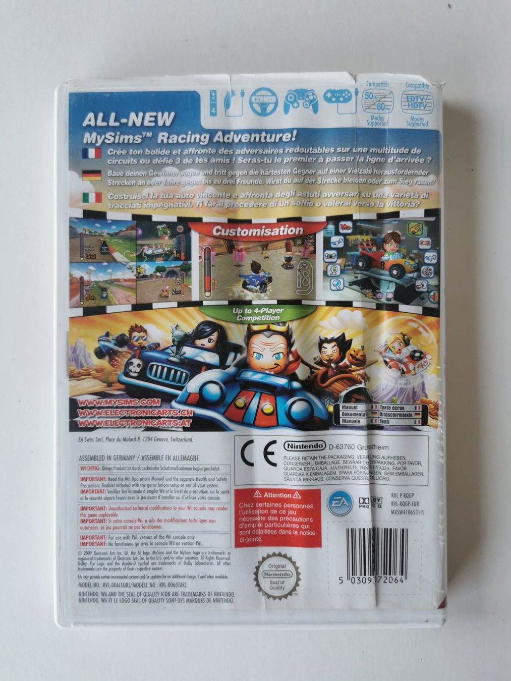 Nintendo Giochi: Wii - My Sims Racing – Usato da Lenzburg venduto da eyworld 2