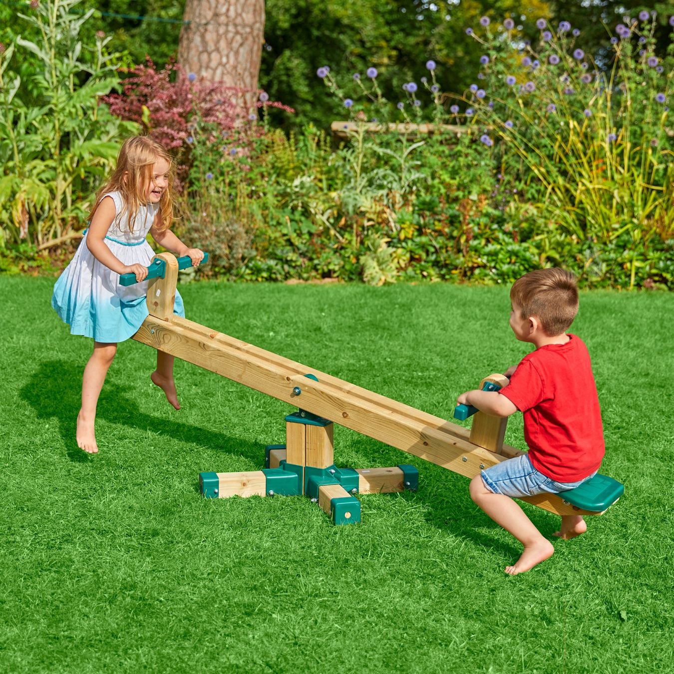 Sonstige Gartenschaukeln: Holzwippe 360° – Neu und originalverpackt aus Erlinsbach von Home-World 1