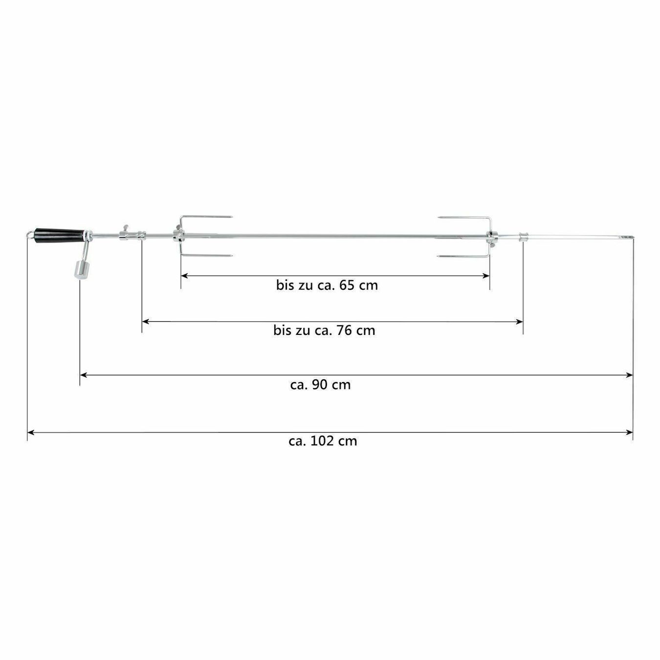 Grils: BBQ-TORO SPS Grillspieß mit Motor – Neuf avec emballage d'origine à Bottighofen par zaap 2