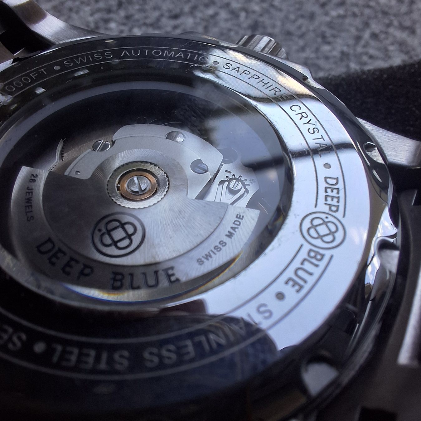 Montres: Deep Blue Automatic Swiss Made – D'occasion à Burgdorf par Max681 4
