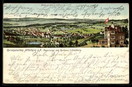 Affoltern, Panorama vom Kurhaus Lilienbe