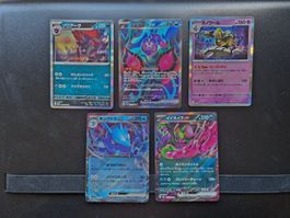 Lot 5 cartes Pokémon SV 6a - JPN - NEAR MINT