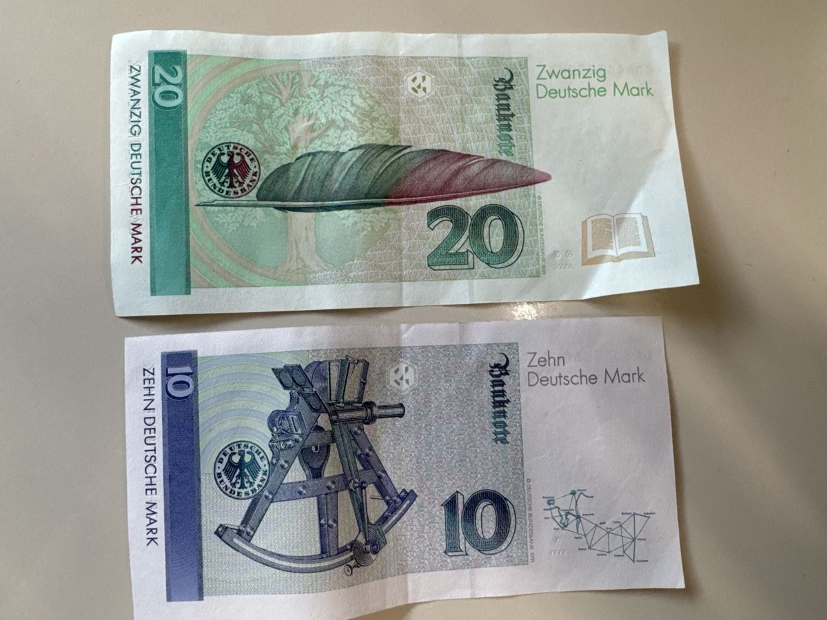 Banconote: 10 und 20 Deutsche Mark Banknoten    – Usato da Zürich venduto da Smarties13 1