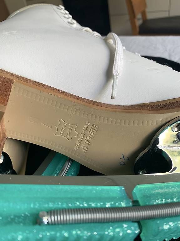 Pattini da ghiaccio: Eiskunstlauf Schuhe Graf Prestige – Usato da kaiseraugst venduto da pignorar 1