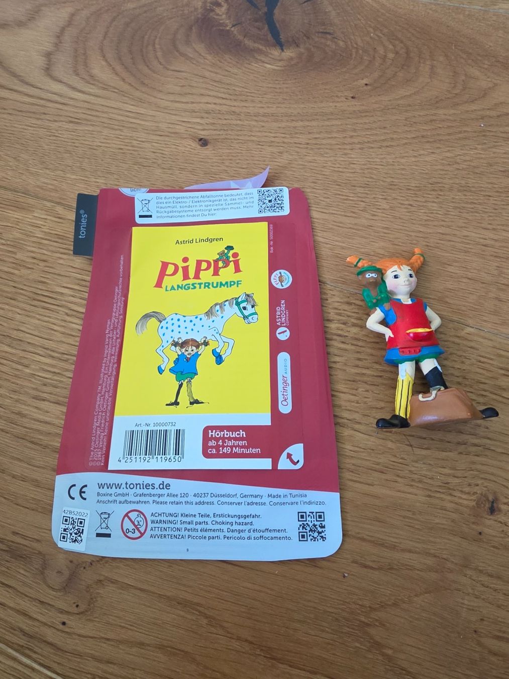 Tonies Statuette: Pippi Langstrumpf Tonie – Usato da Künten venduto da Naddel1984