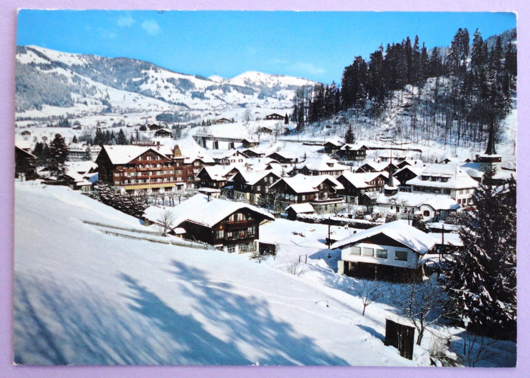 Cartoline postali: Gstaad (1050 m) – Usato da Fétigny venduto da Billy2miny