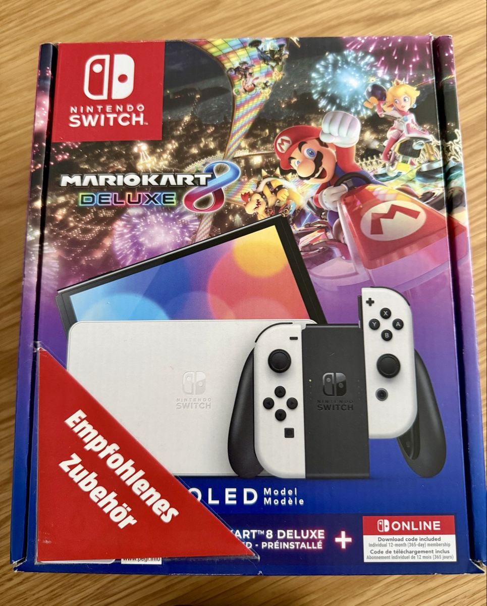 Nintendo Consoles: Nintendo Switch OLED Weiss inkl. Pokémon Schwert – Neuf (Voir description) à Basel par mar_57dc 2
