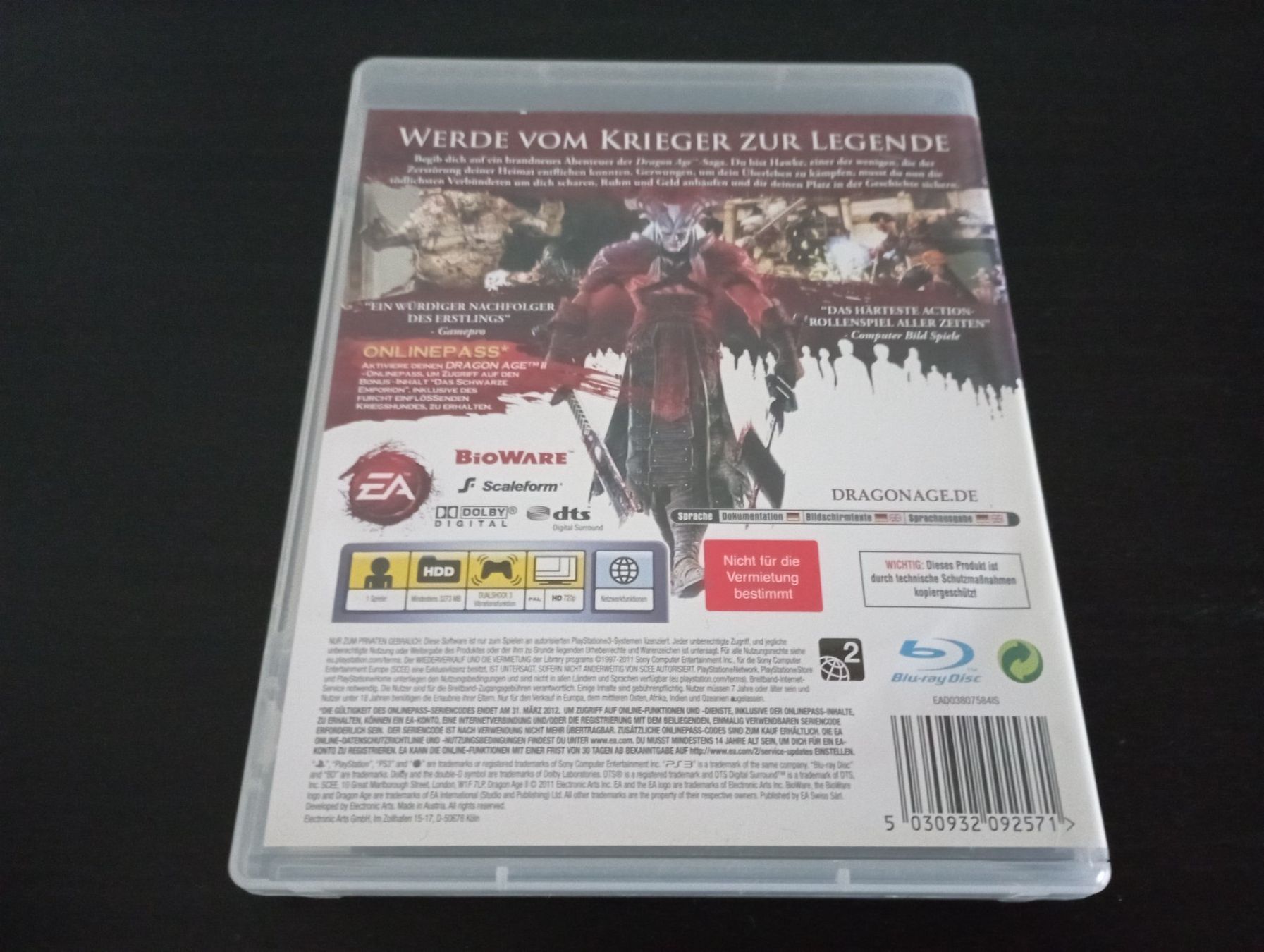 Sony Giochi: PS 3 Dragon Age II – Usato da Allschwil venduto da pri_9lsr 1