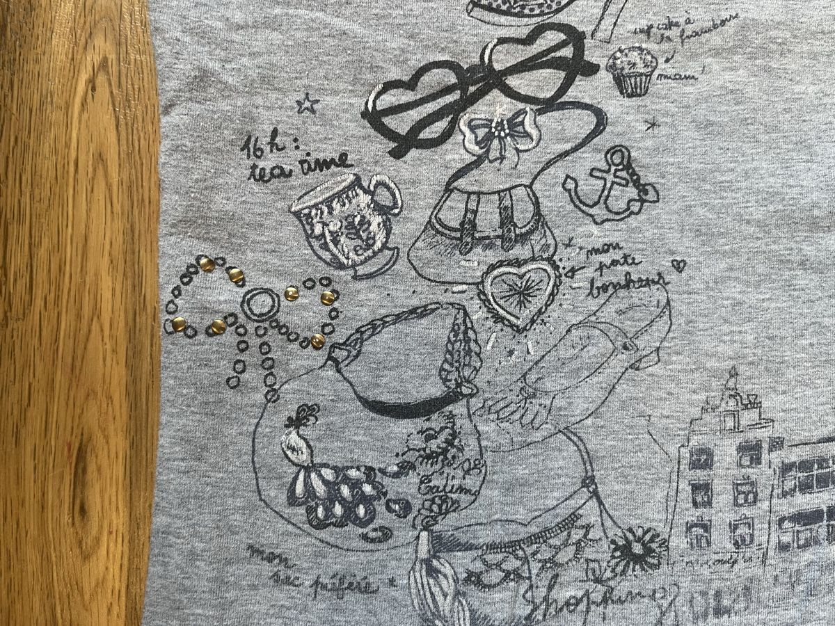 Catimini Blusen, T-Shirts & Tops: Catimini Long Sleeve, Size 12, 95% coton, 152cm – Neu (gemäss Beschreibung) aus Zürich von Alex.Zurich 4