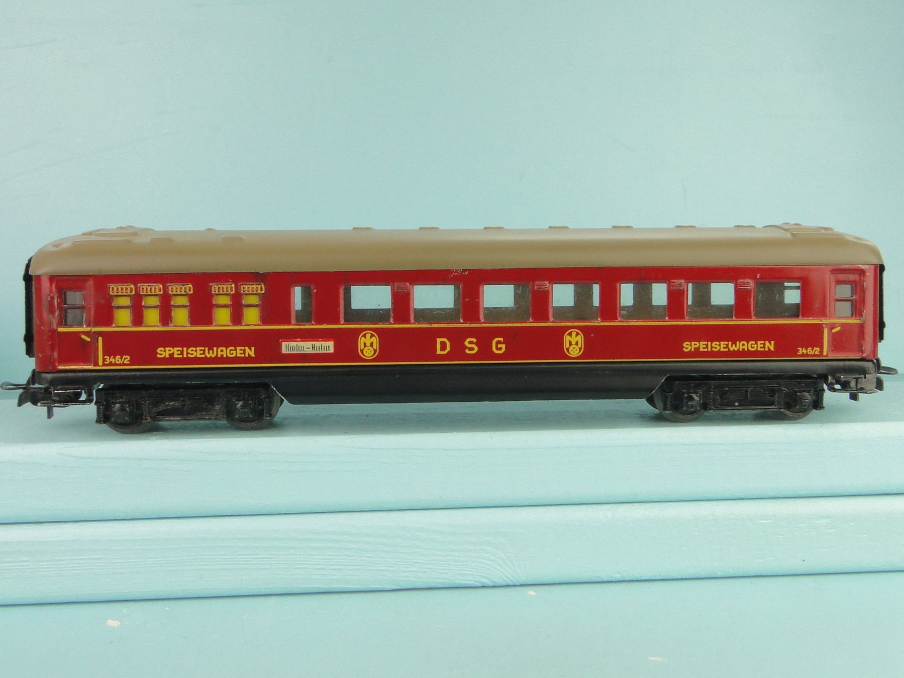 Märklin Modellini di ferrovie: Märklin 346/2 Speisewagen – Usato da Bülach venduto da cann11 3