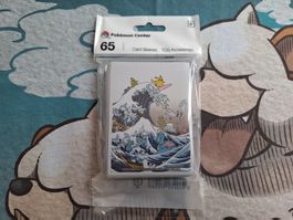 Great Wave Pikachu & Friends Sleeves, Pokemon Center