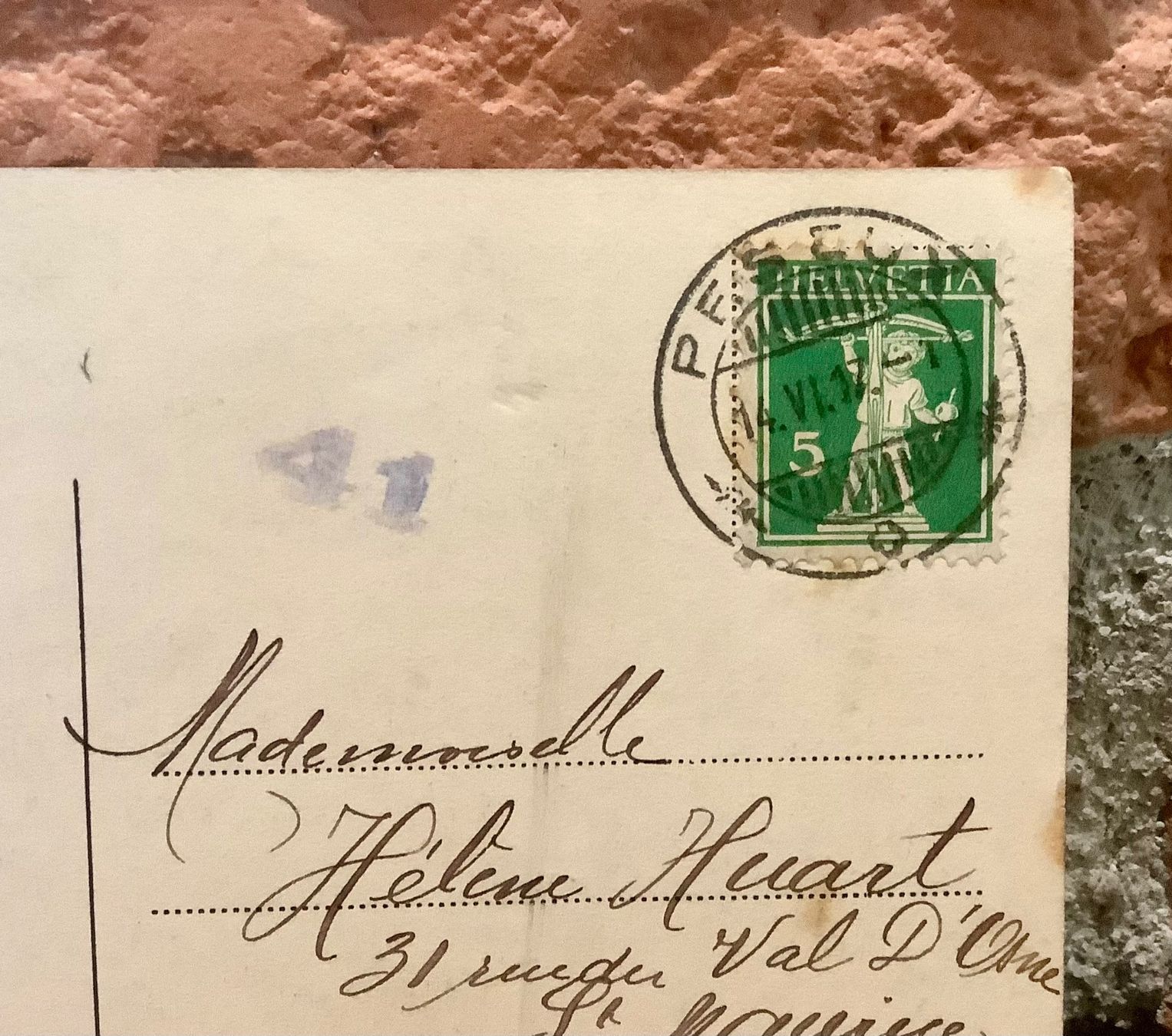 Cartoline postali: 1917 - NEUCHÂTEL  Vue générale - Neuenburgersee – Usato da Root venduto da ENGLAND-TREASURES 3