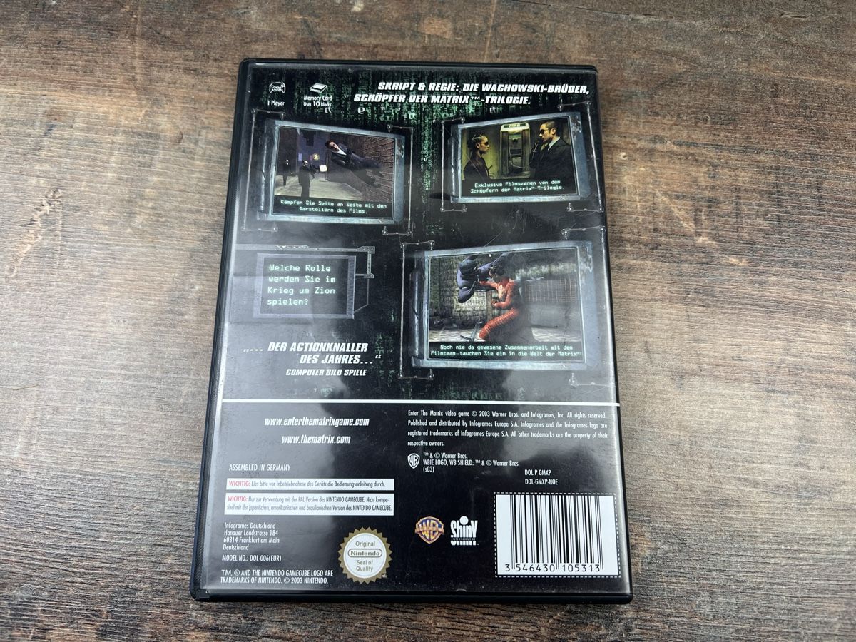 Nintendo Giochi: Enter Matrix Nintendo Gamecube Spiel – Usato da Hallau venduto da R.R.91 1