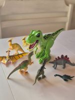 Diverse Dinos mit T-rex