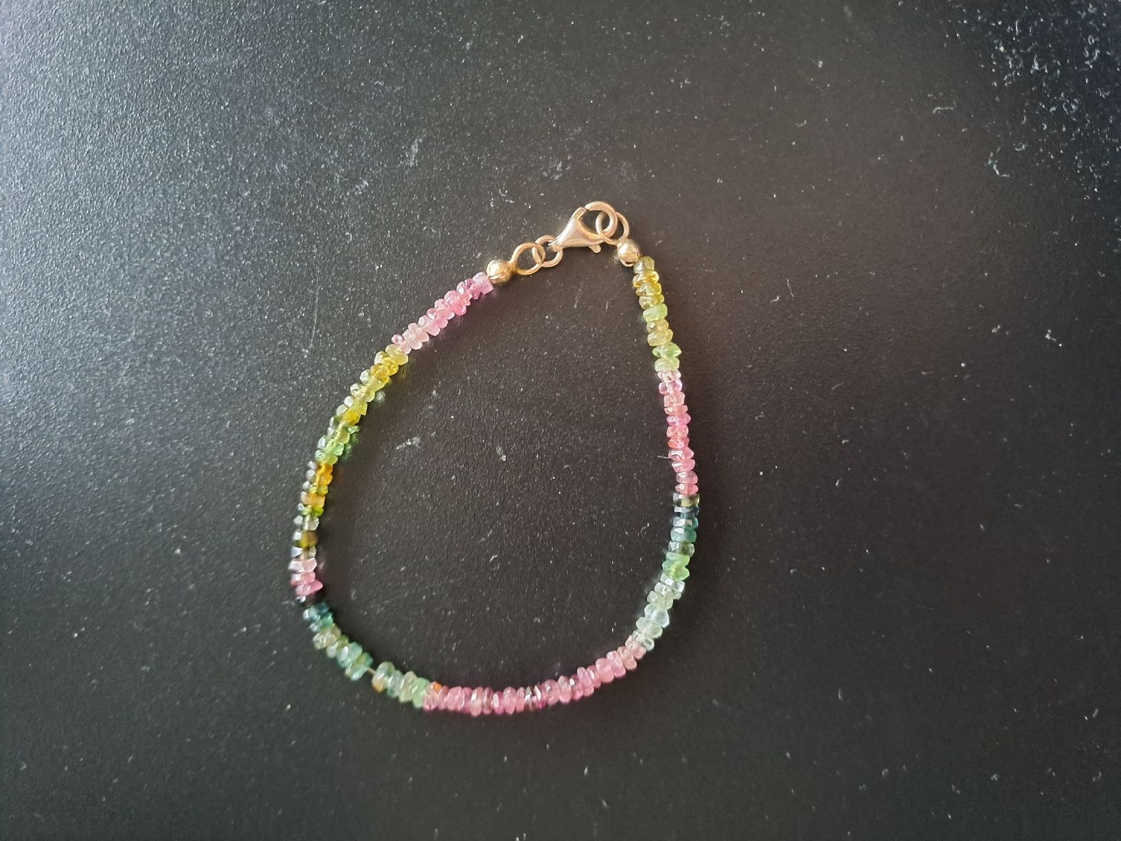 Bracelets: Turmalin Armkette – Neuf (Voir description) à Suhr par reb_q8y9 1