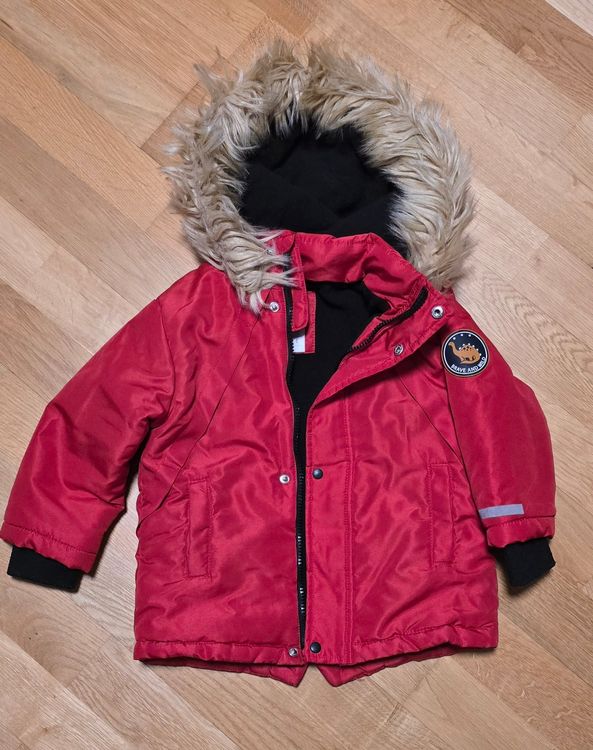 Spiderman Winterjacke Jungen - Warme Übergangsjacke Größe 92-140